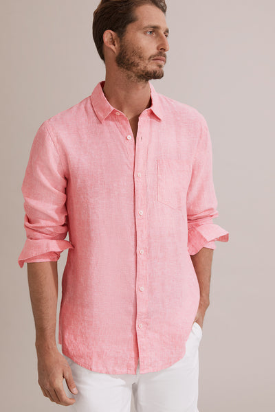 Regular Fit Linen Shirt