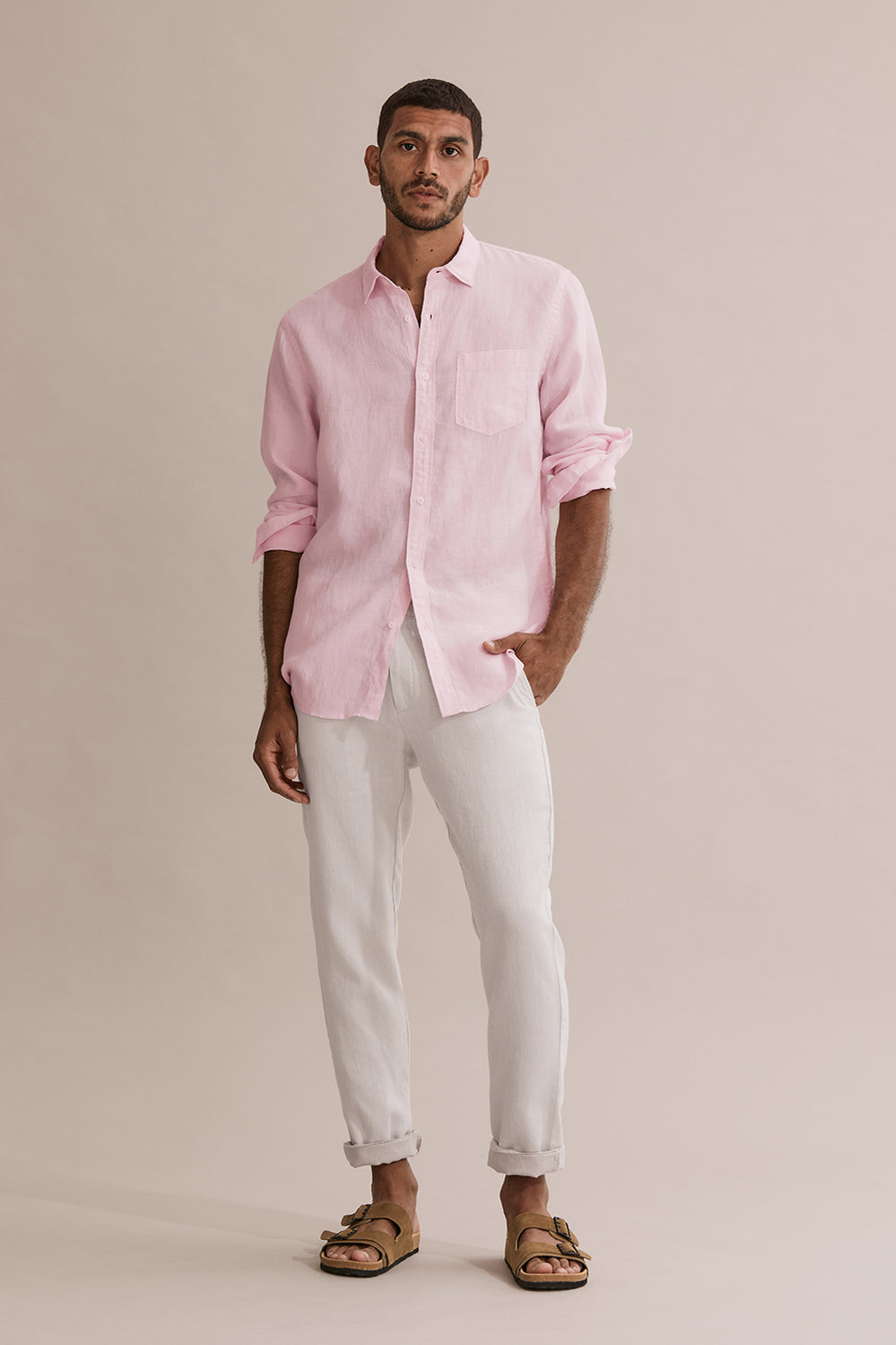Regular Fit Linen Shirt