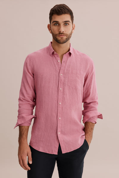 Regular Fit Linen Shirt