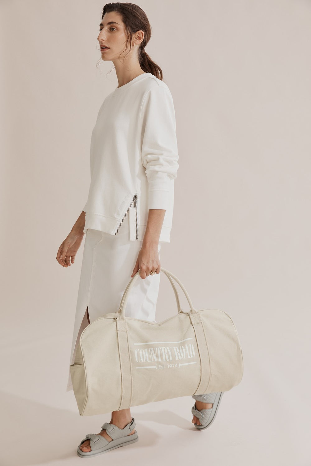 Heritage Zip Canvas Tote