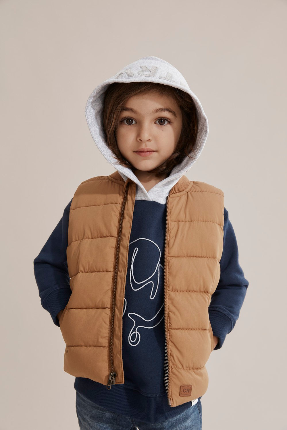 Rib Nylon Vest