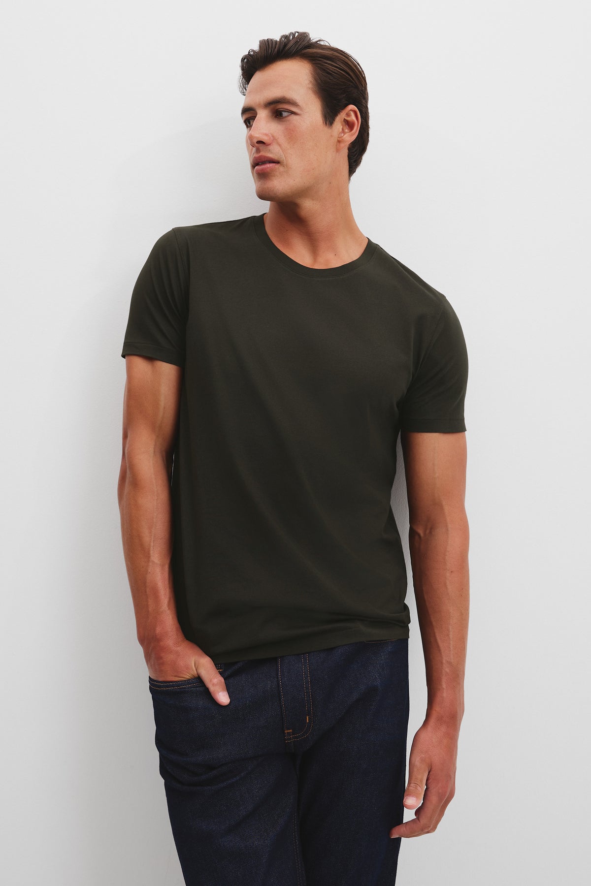 Pima Cotton Crew T-Shirt