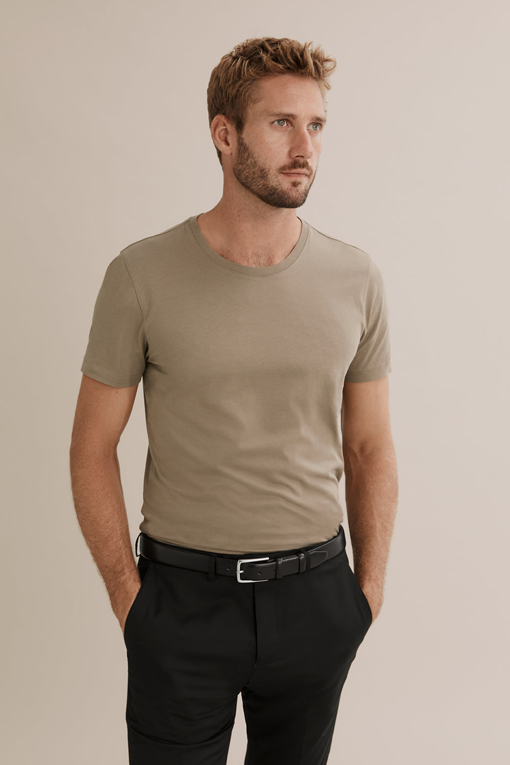 Pima Cotton Crew T-Shirt