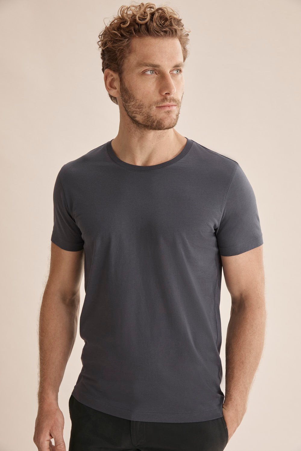 Pima Cotton Crew T-Shirt