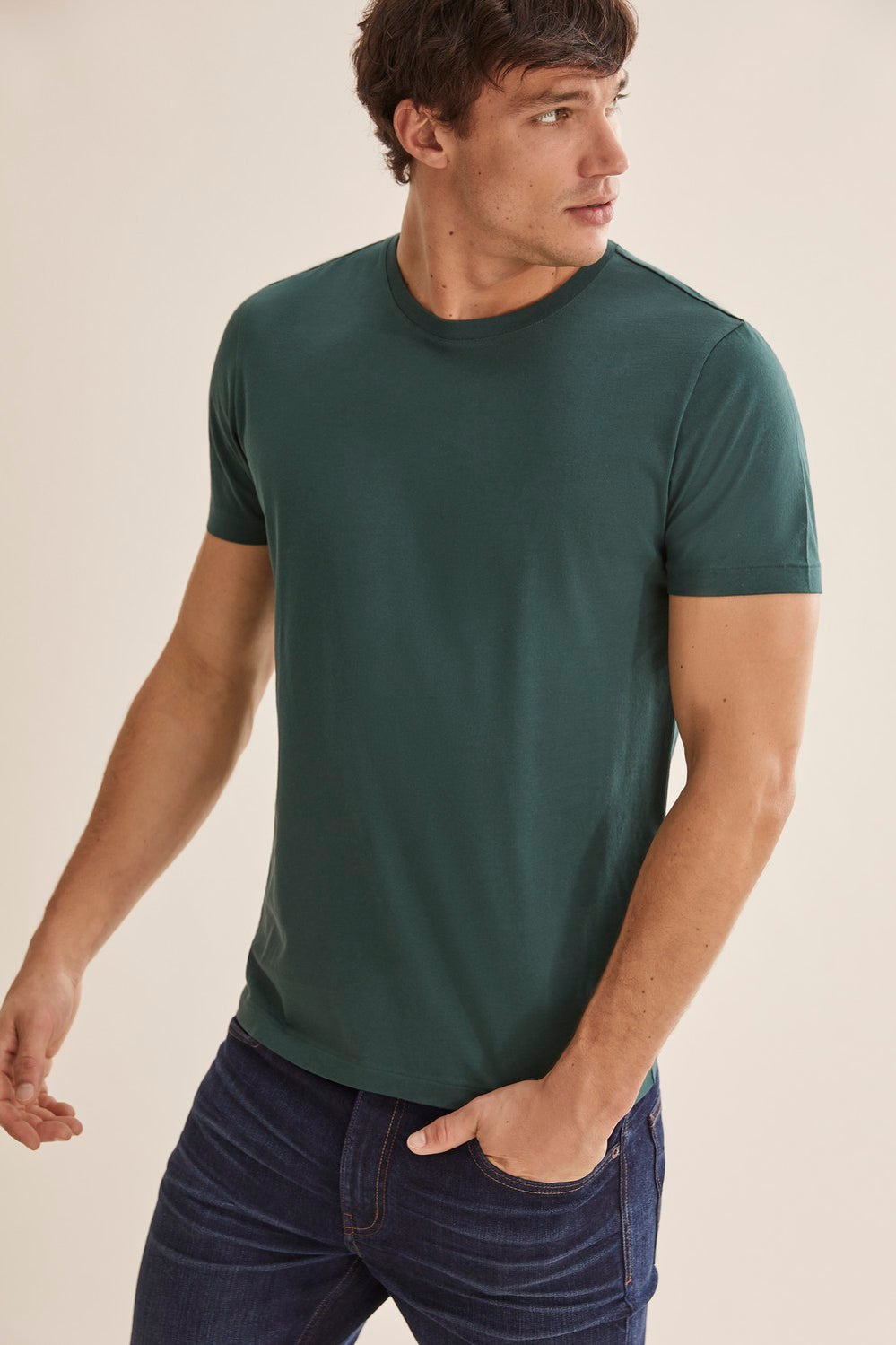 Pima Cotton Crew T-Shirt
