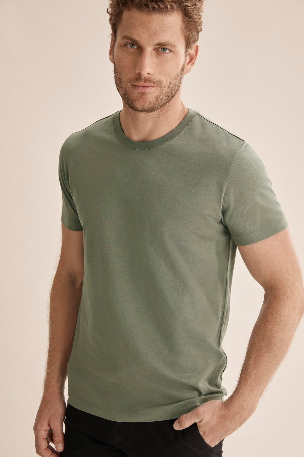 Pima Cotton Crew T-Shirt