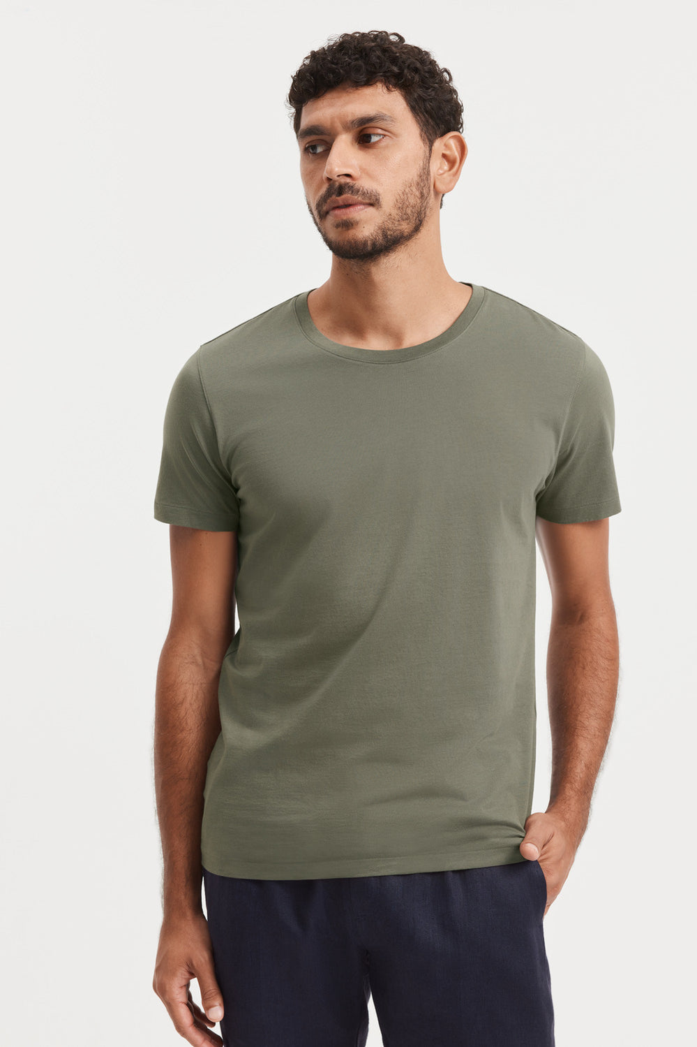 Pima Cotton Crew T-Shirt