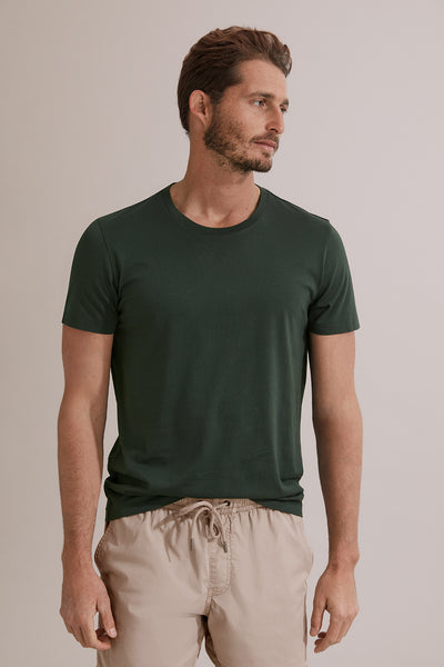 Pima Cotton Crew T-Shirt