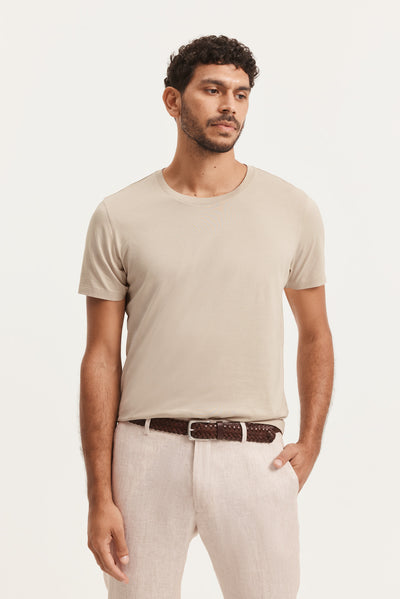 Pima Cotton Crew T-Shirt