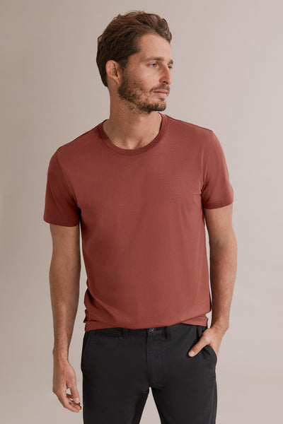 Pima Cotton Crew T-Shirt