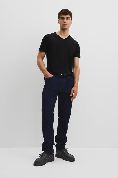 Pima Cotton V-Neck T-Shirt