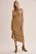 Sleeveless Rib Dress
