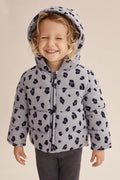 Leopard Cord Puffer