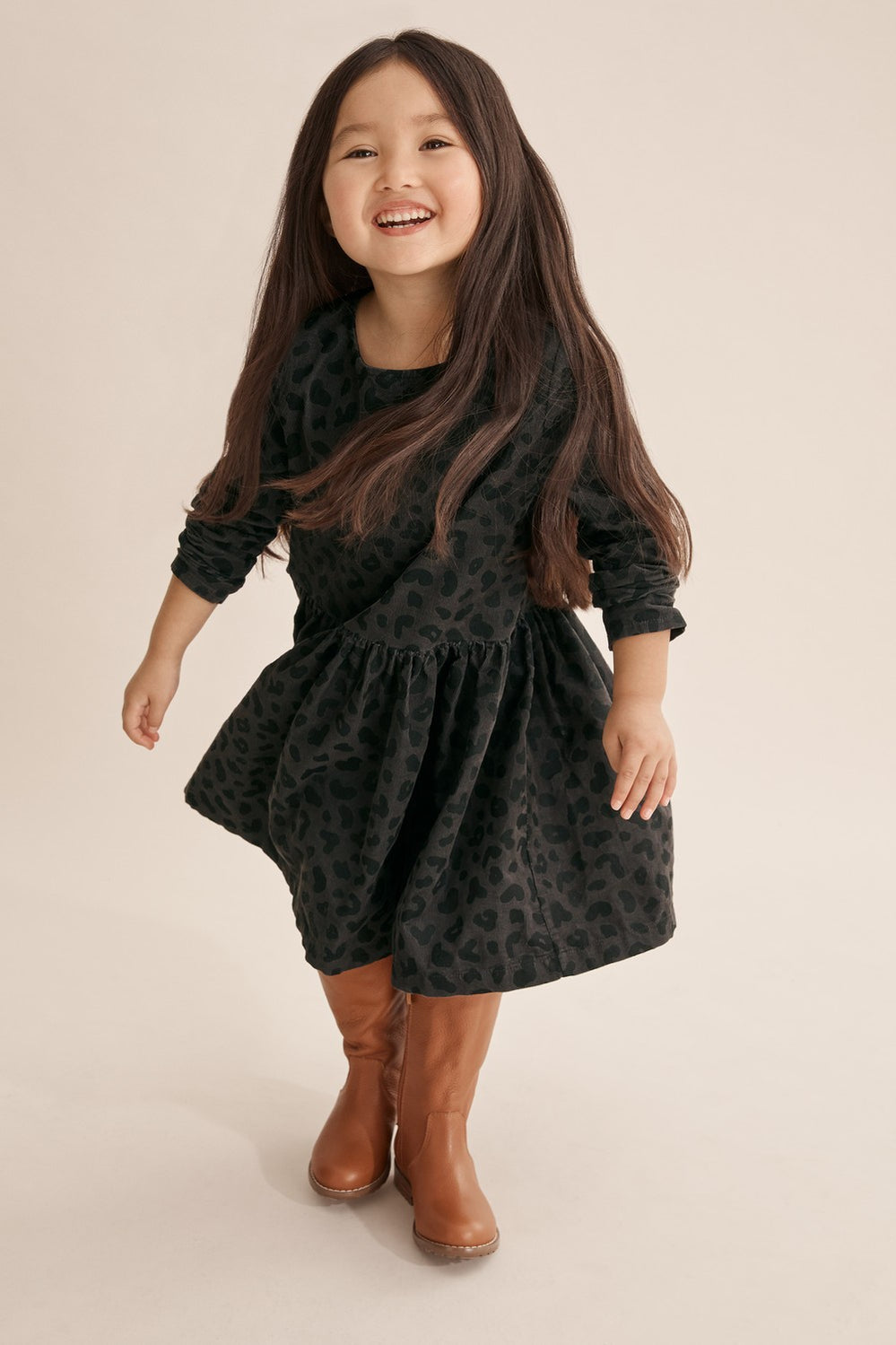 Leopard Cord Dress