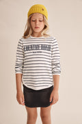 Double Faced Stripe Heritage T-Shirt