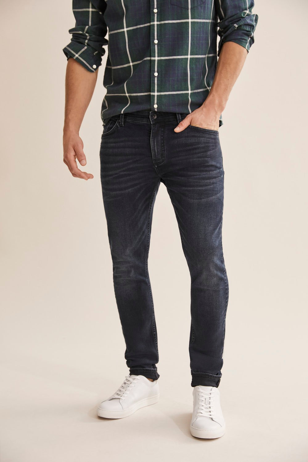 Skinny Blue Black Jean
