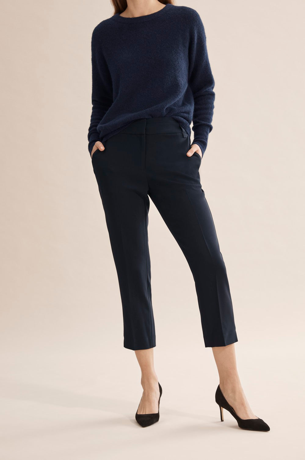 Cropped Cigarette Pant
