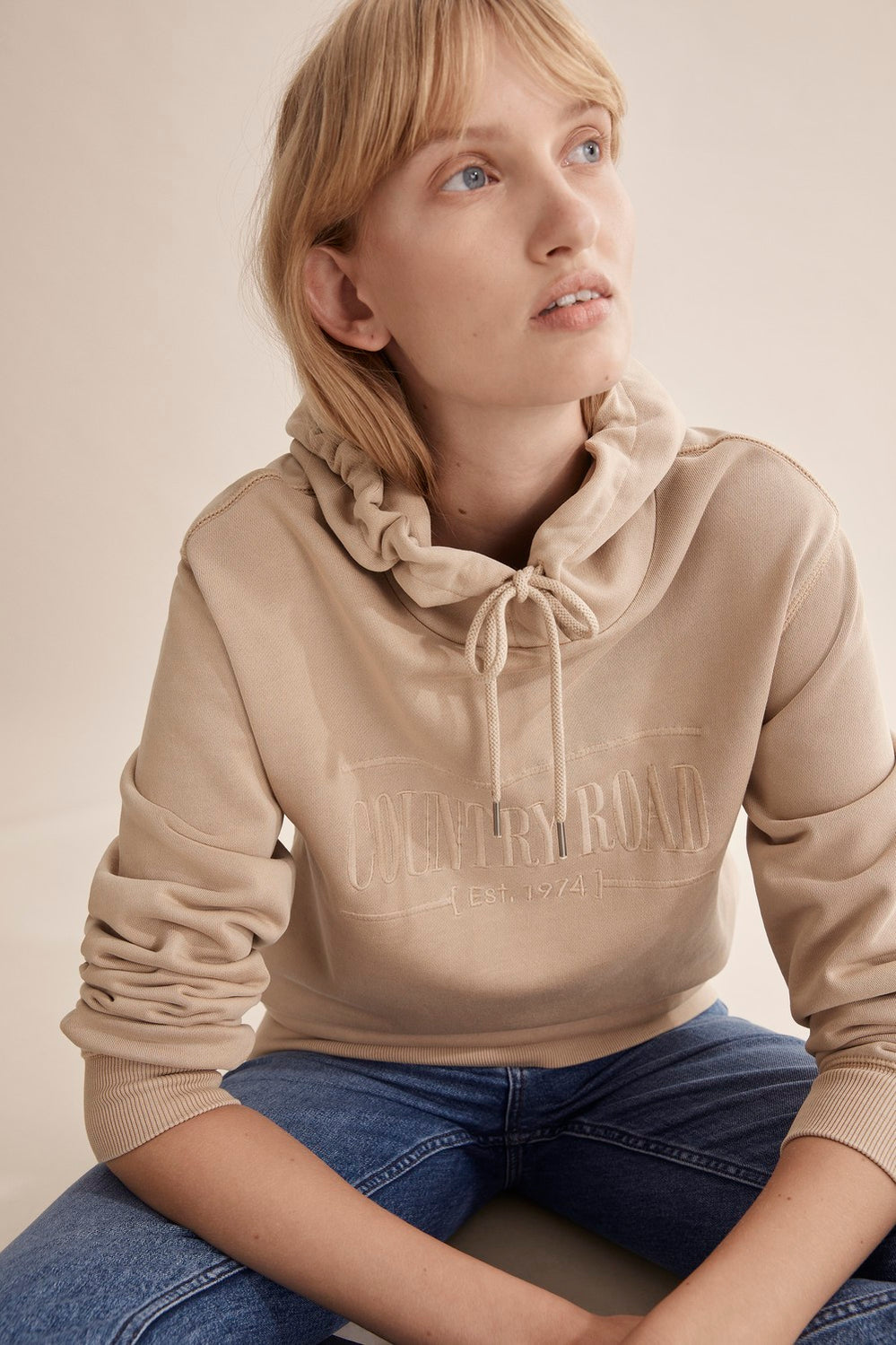 Cotton Hooded Heritage Sweat