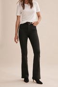 Longline Kick Flare Jean