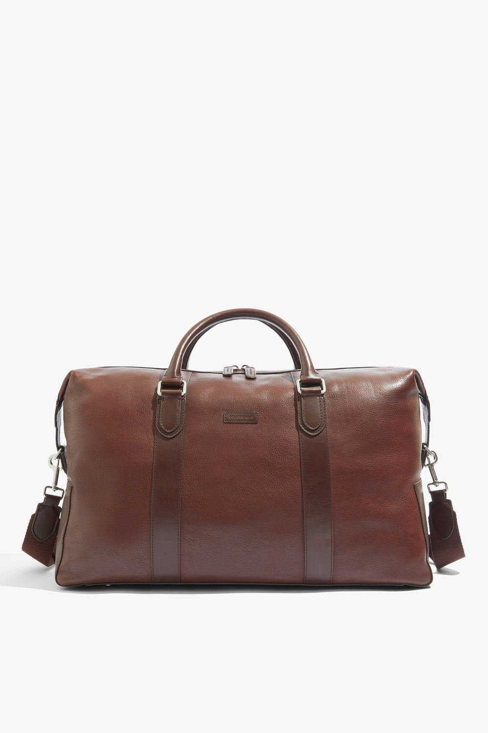 Leather Weekender