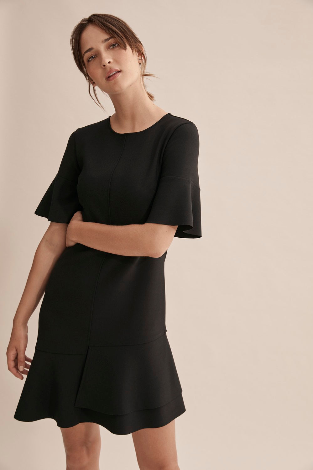 Flutter Sleeve Dress