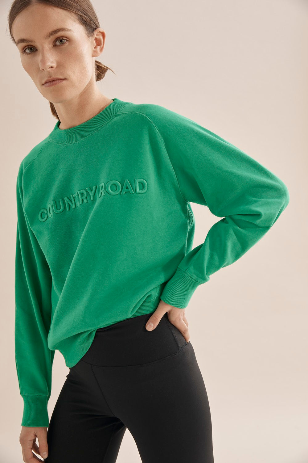 Cotton Heavy Embroidered Sweat