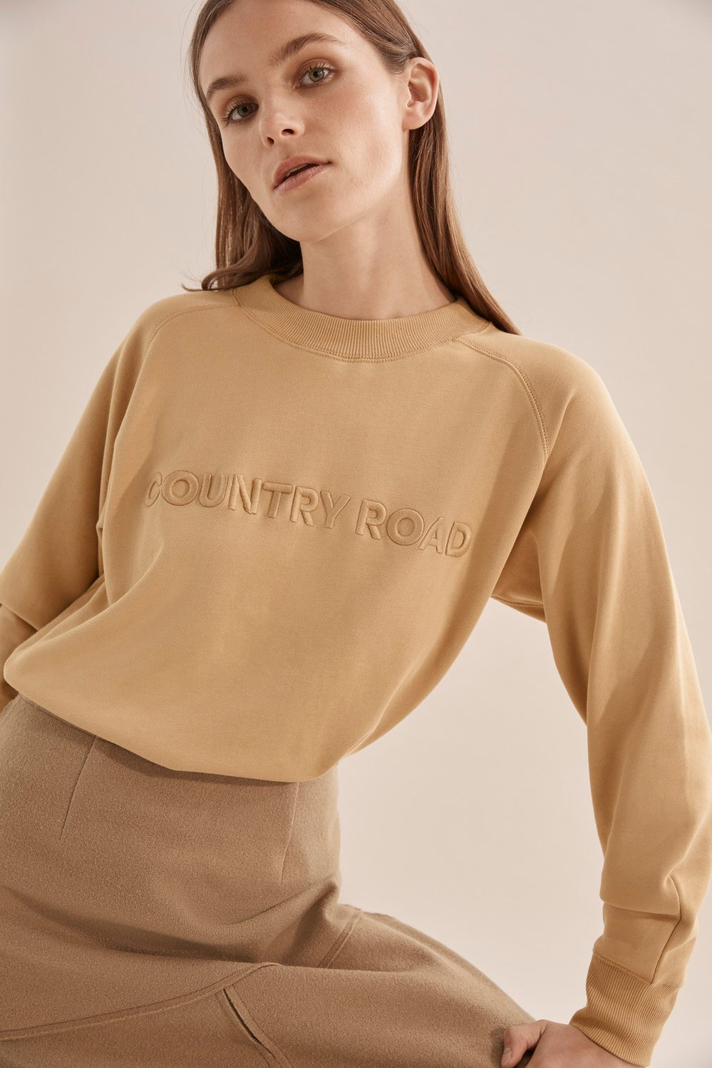 Cotton Heavy Embroidered Sweat