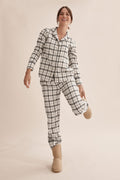 Check Flannelette Pyjama Set