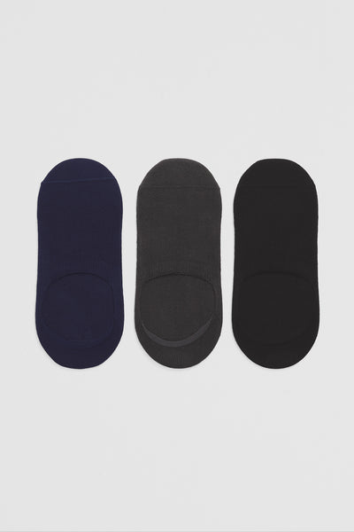 No Show Sock Pack Of 3