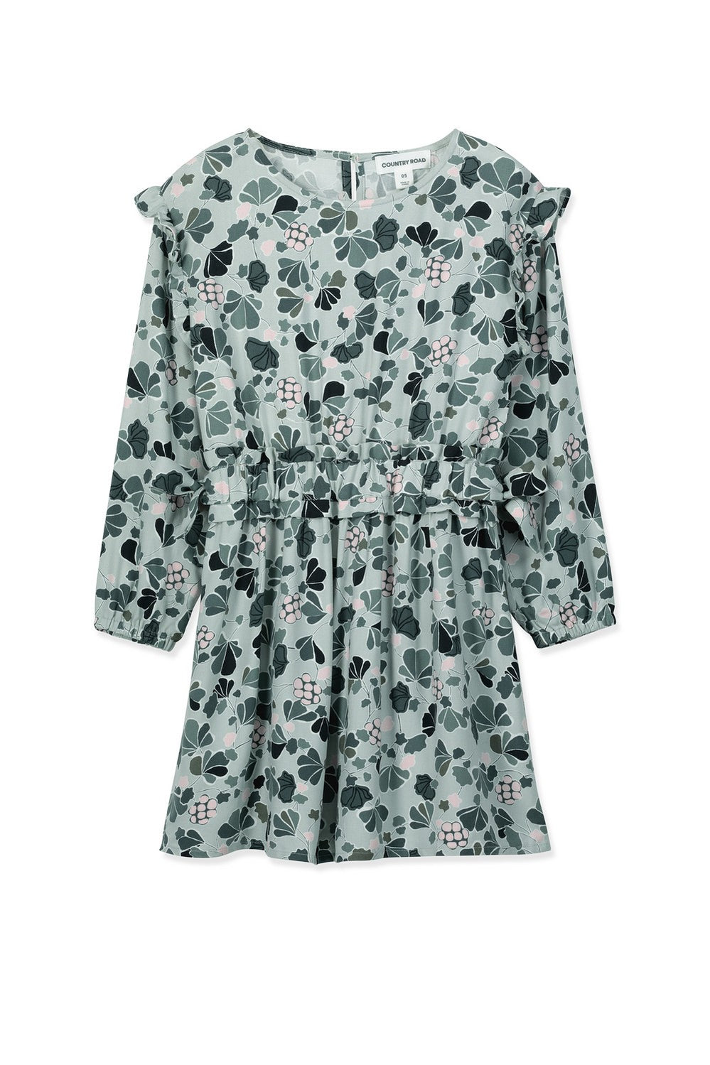 Leaf Print Dress