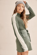 Teen Spliced Knit