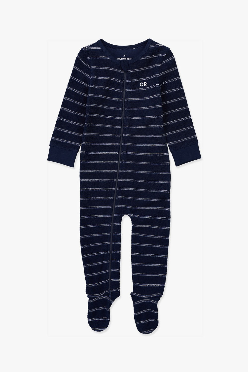 Texture Stripe Jumpsuit