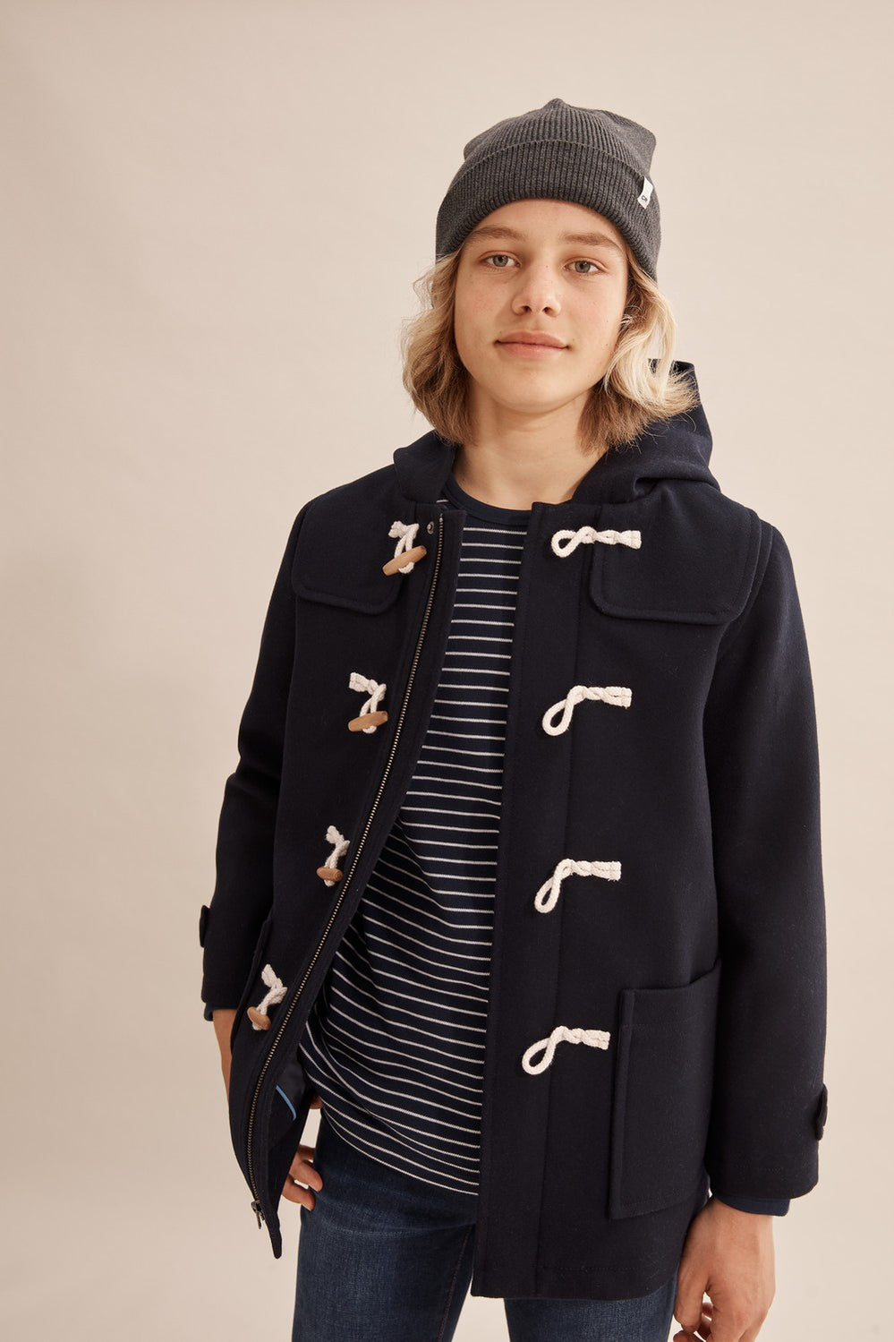 Teen Melton Coat