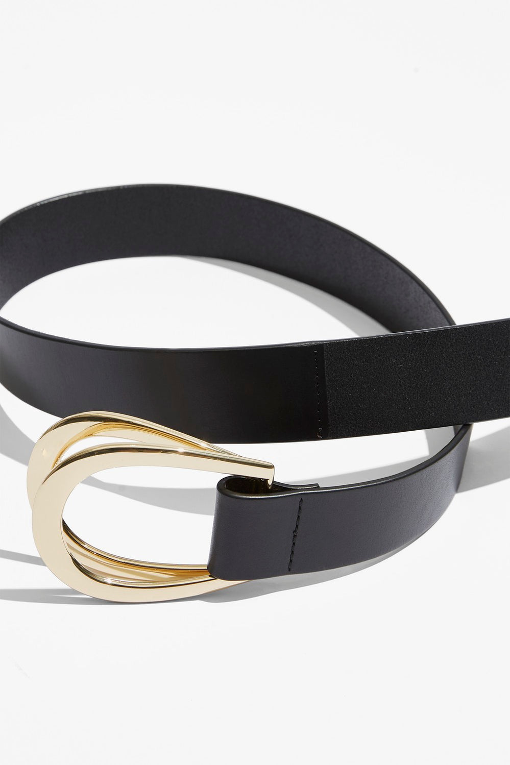 Double Oval Buckle Belt