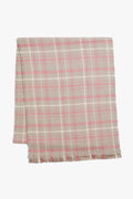 Textured Check Scarf