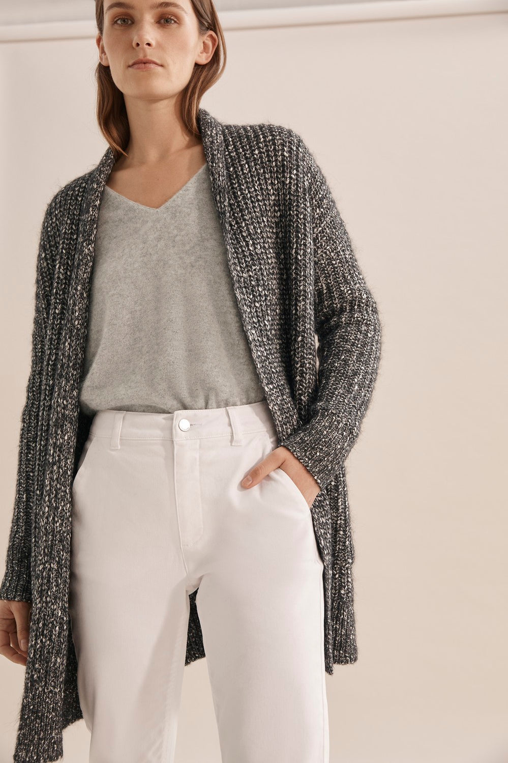Fleck Knit Cardigan