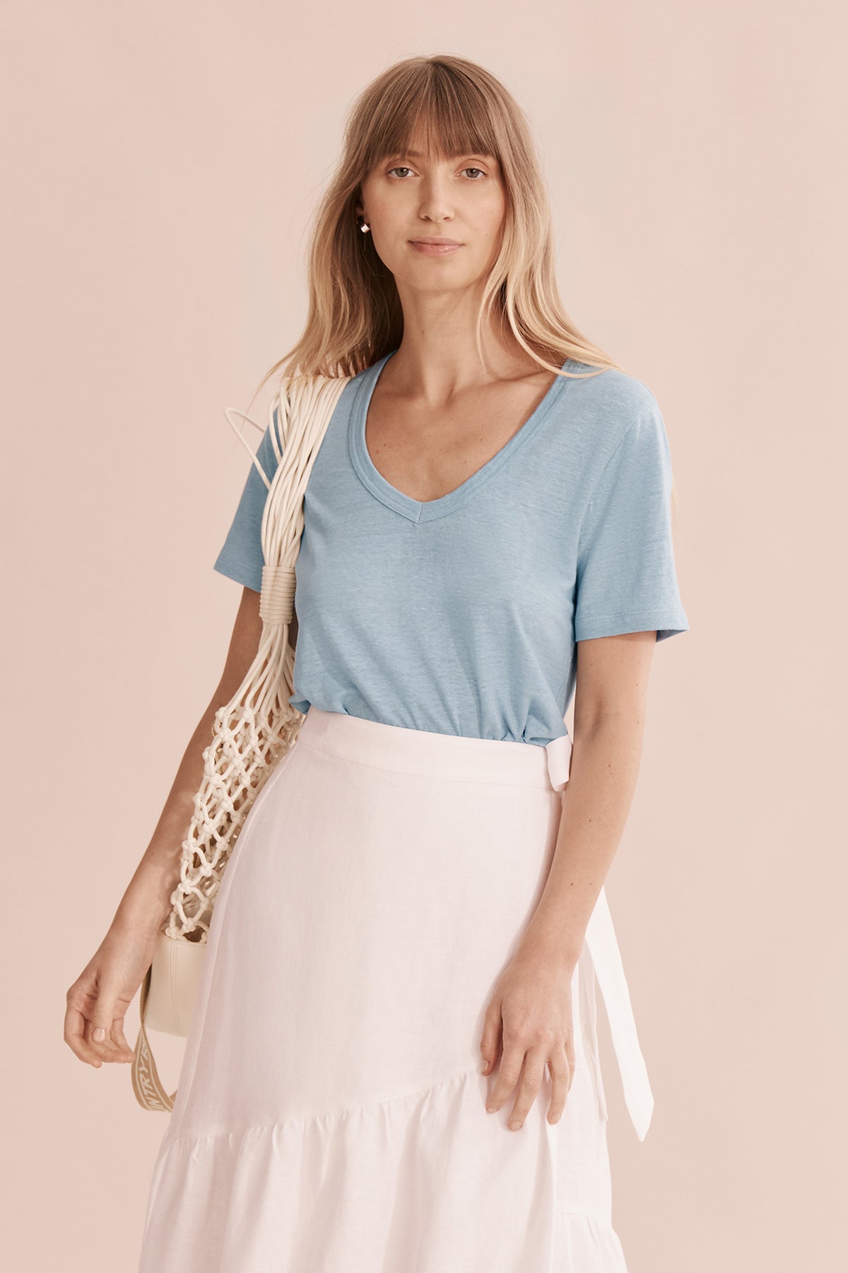 Short Sleeve Linen T-Shirt
