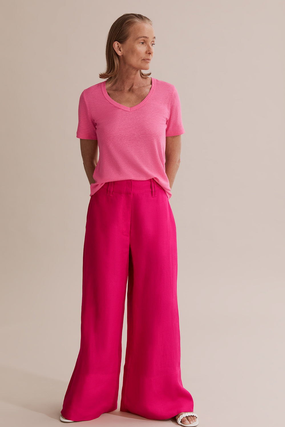 Short Sleeve Linen T-Shirt