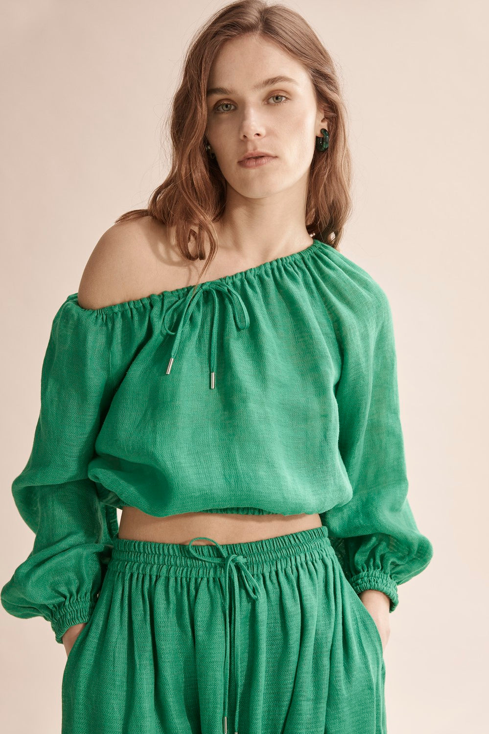 Textured Resort Top