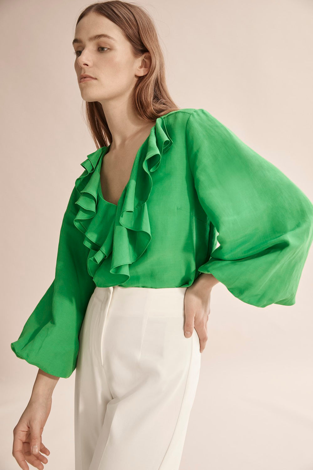 Ruffle Blouse