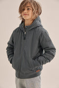 Hooded Bomber Jacket
