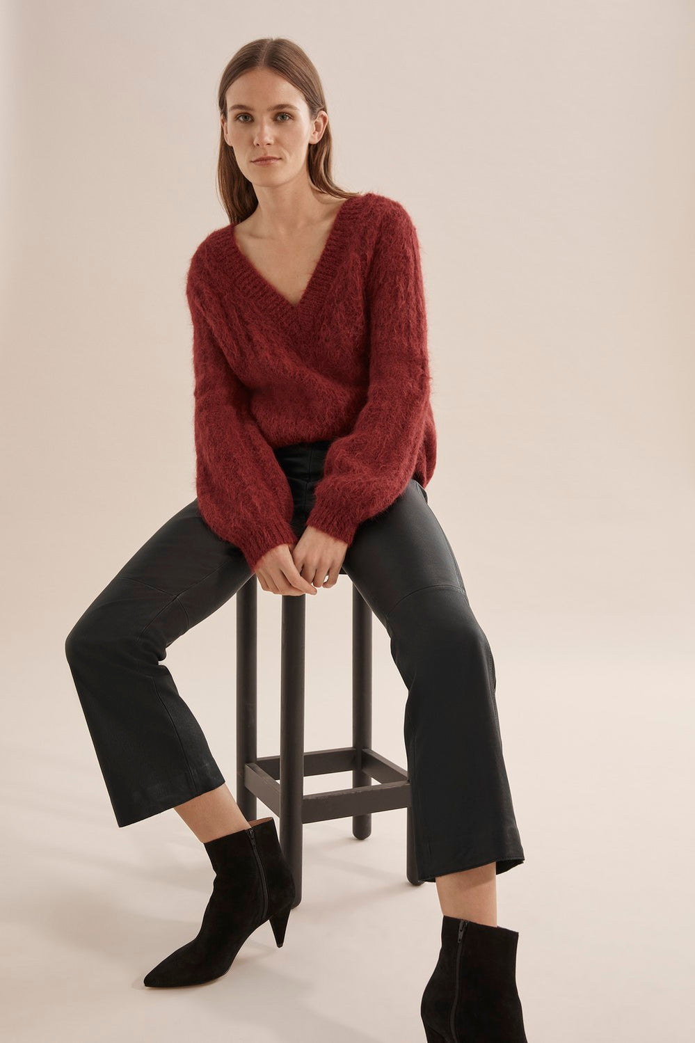 Alpaca Fluffy Knit