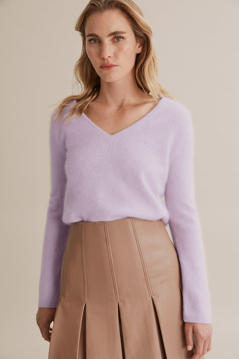 Brushed Cashmere Knit