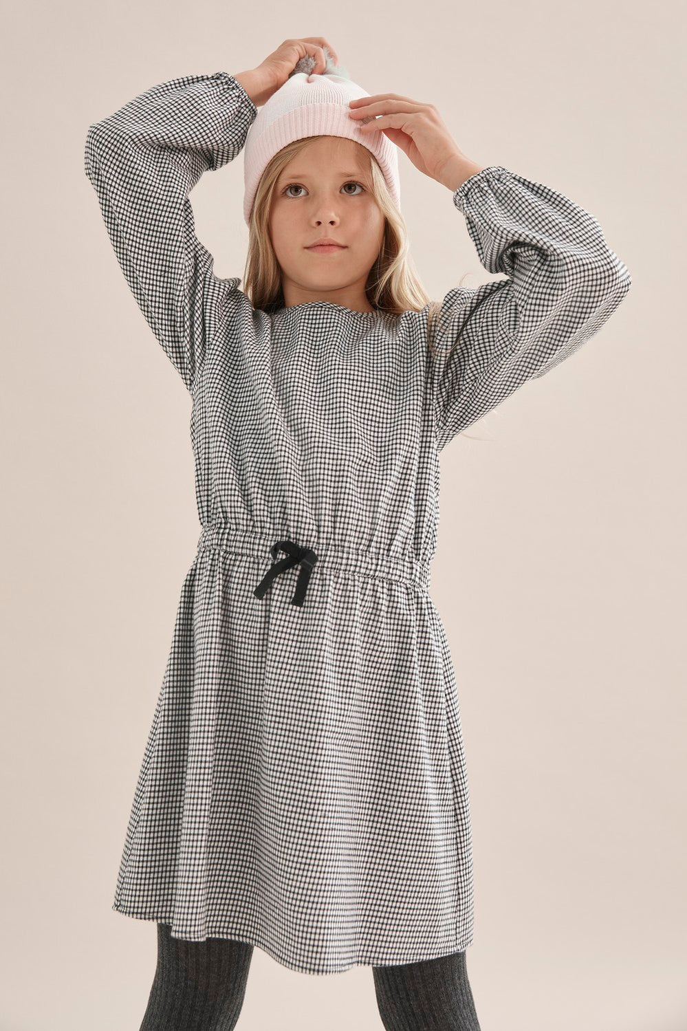 Gingham Flannel Dress