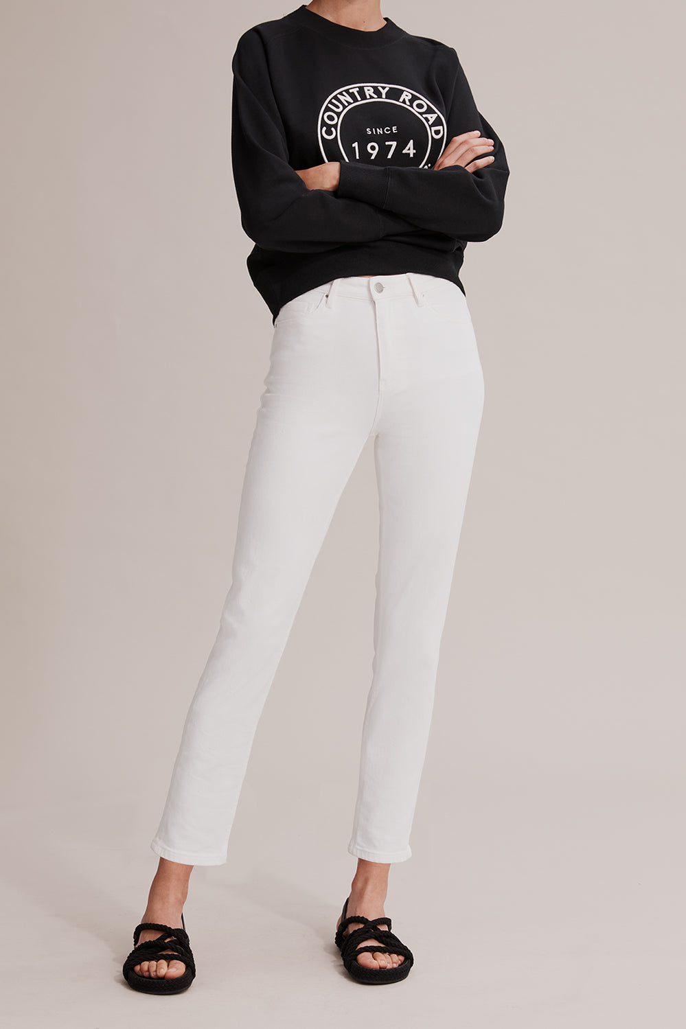 High Waist Straight Jean