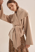 Short Wrap Coat