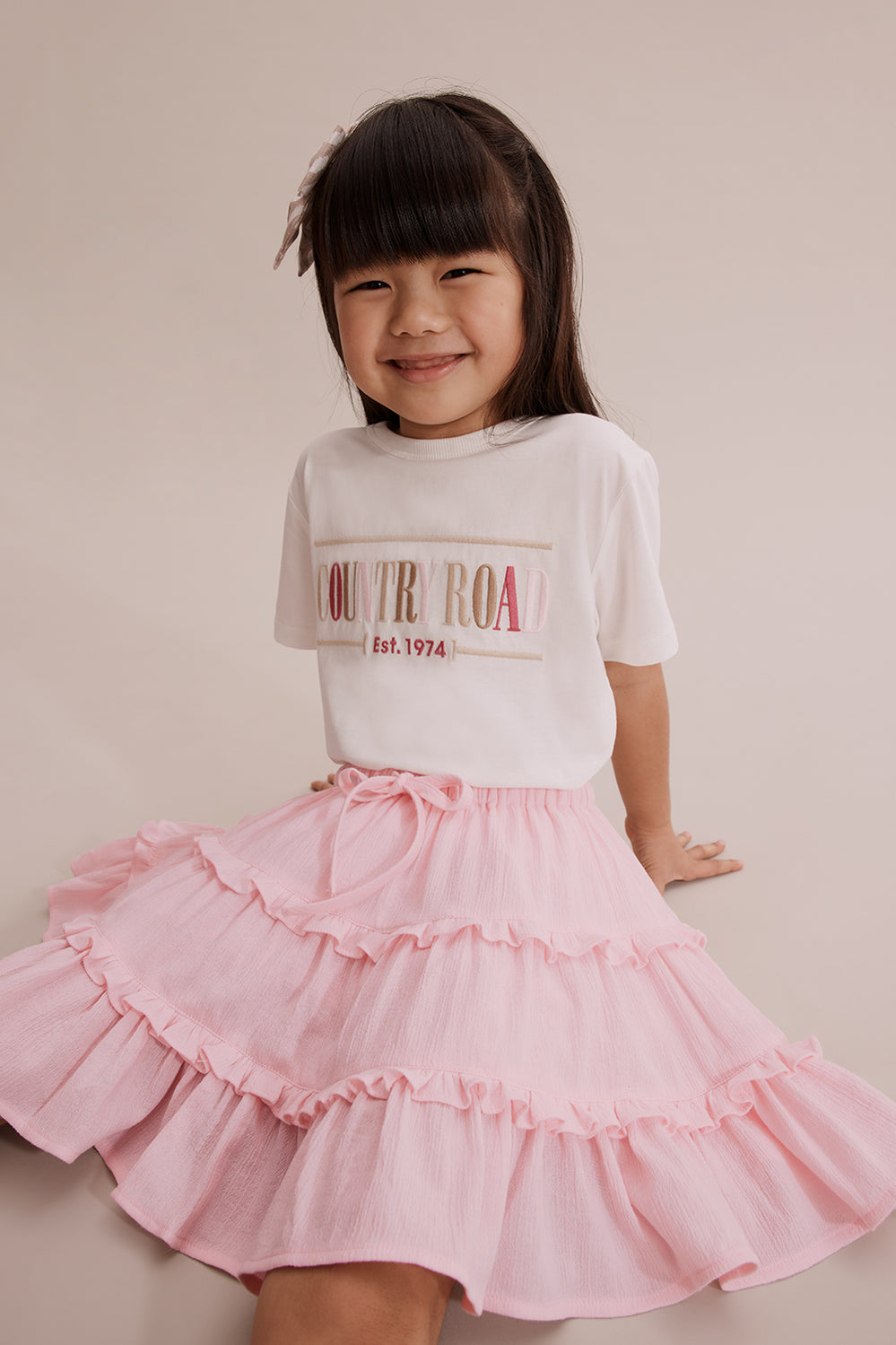 Crinkle Tier Skirt
