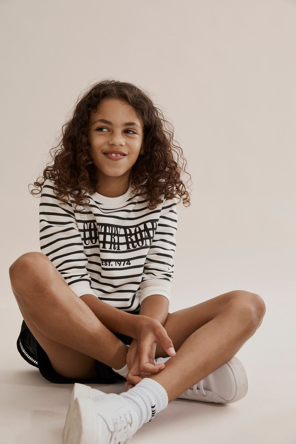 Cotton Heritage Stripe Sweat