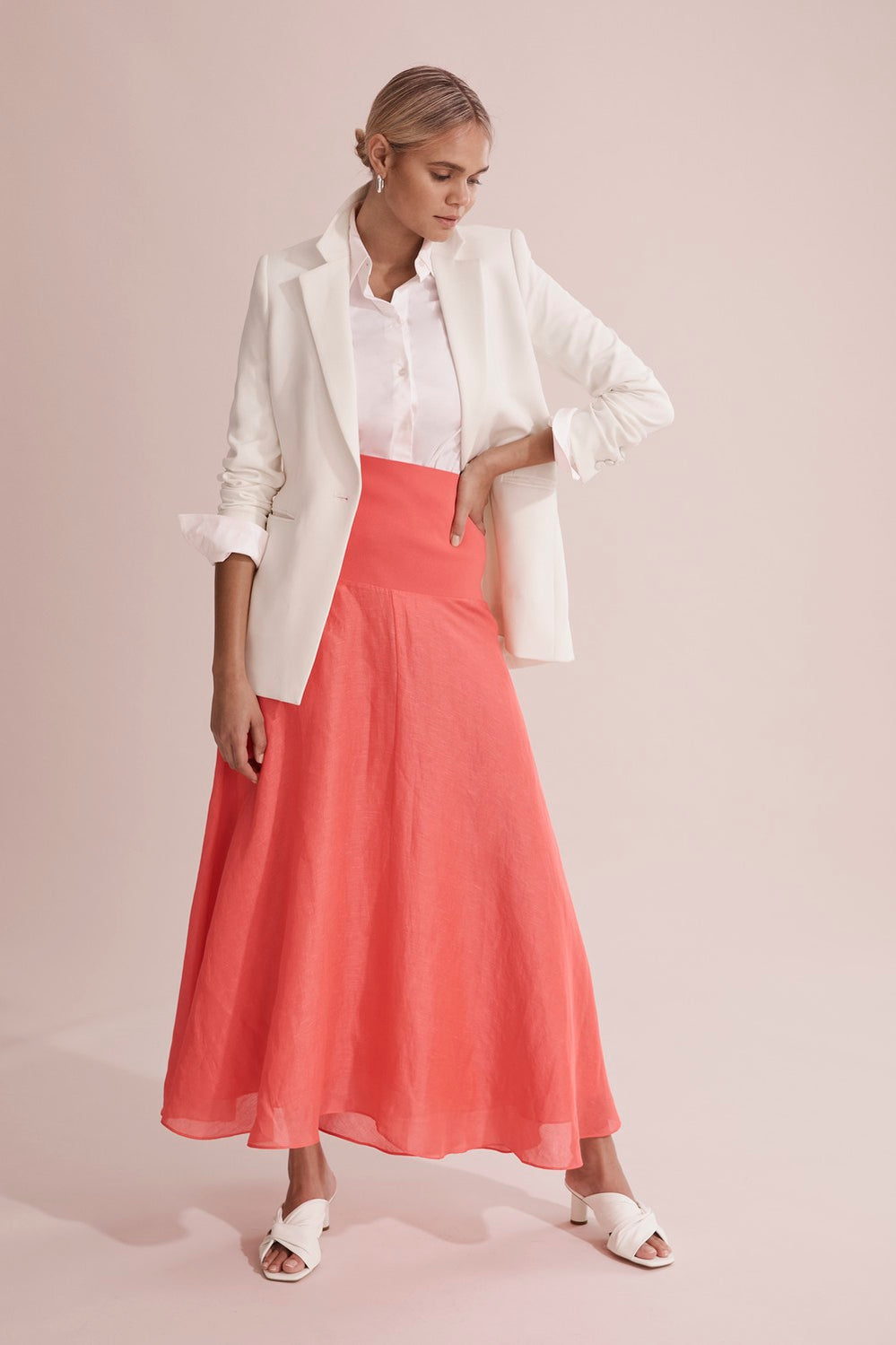 Sheer Maxi Skirt