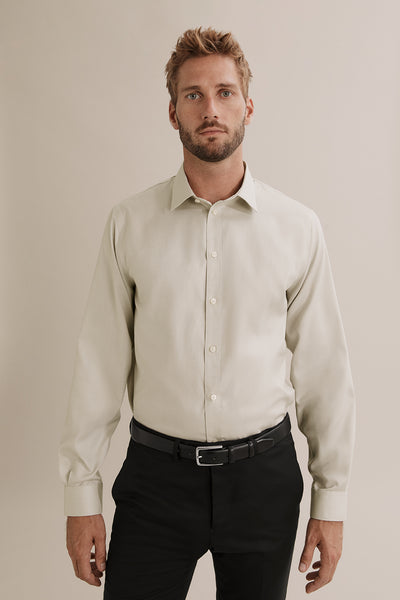 Regular Fit Textured Travel Shirt